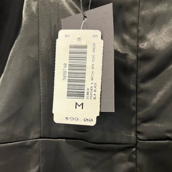 Satin Mini Dress - Picture 3 of 5